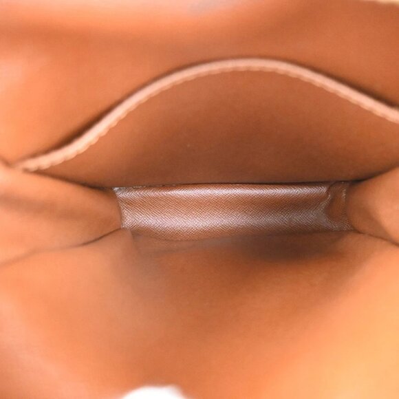 LOUIS VUITTON Danube Shoulder Bag Monogram Leather Brown France - Picture 16 of 16